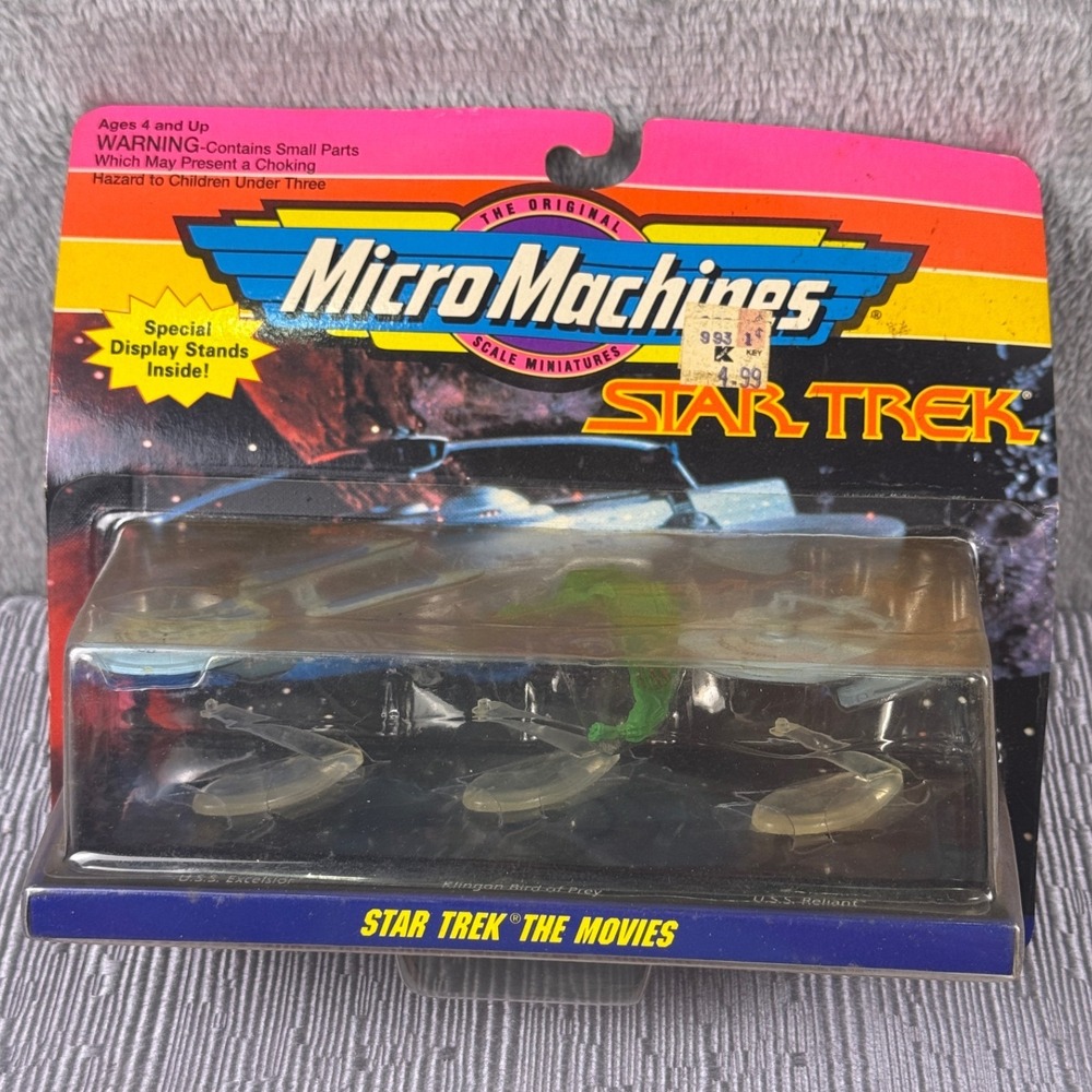 Micro Machines Star Trek The Movies Collection 2 Galoob 1993 Excelsior Reliant